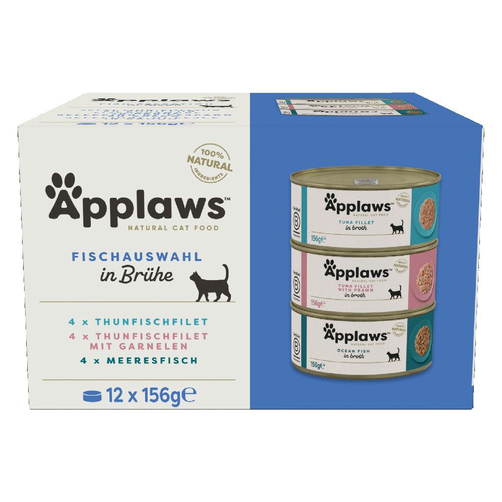 Applaws Cat Cans Mixed Pack 12 x 156g