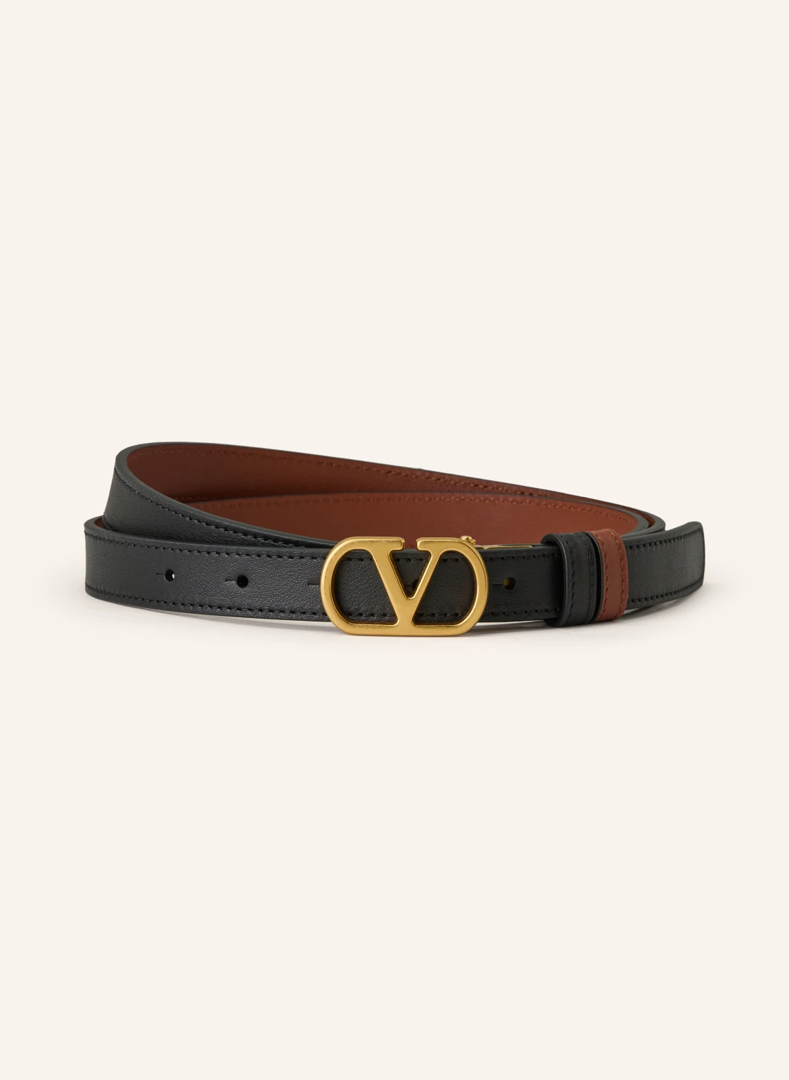 VALENTINO GARAVANI Ledergürtel VLOGO SIGNATURE zum Wenden