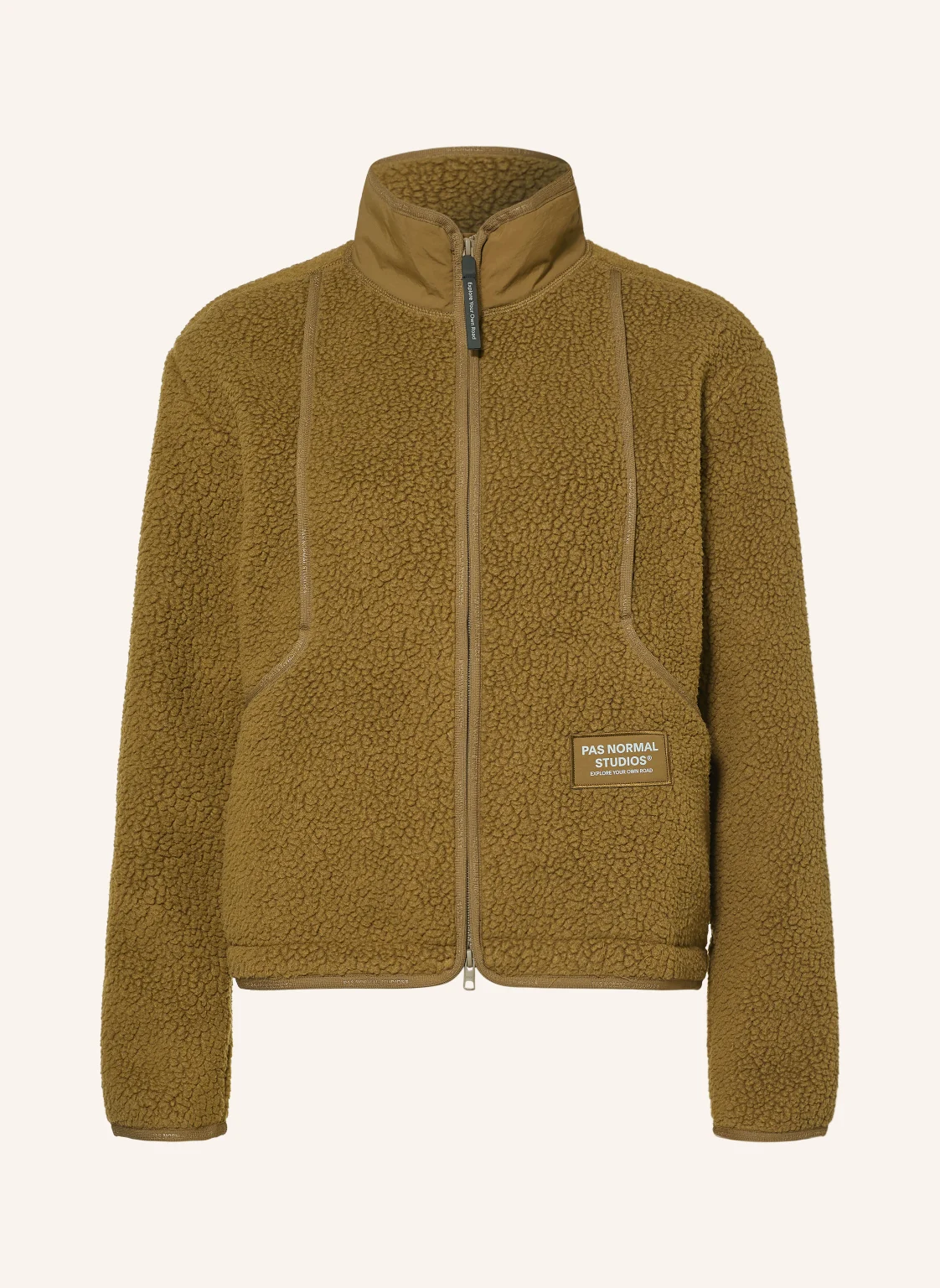 PAS NORMAL STUDIOS Teddyfell-Jacke OFF RACE