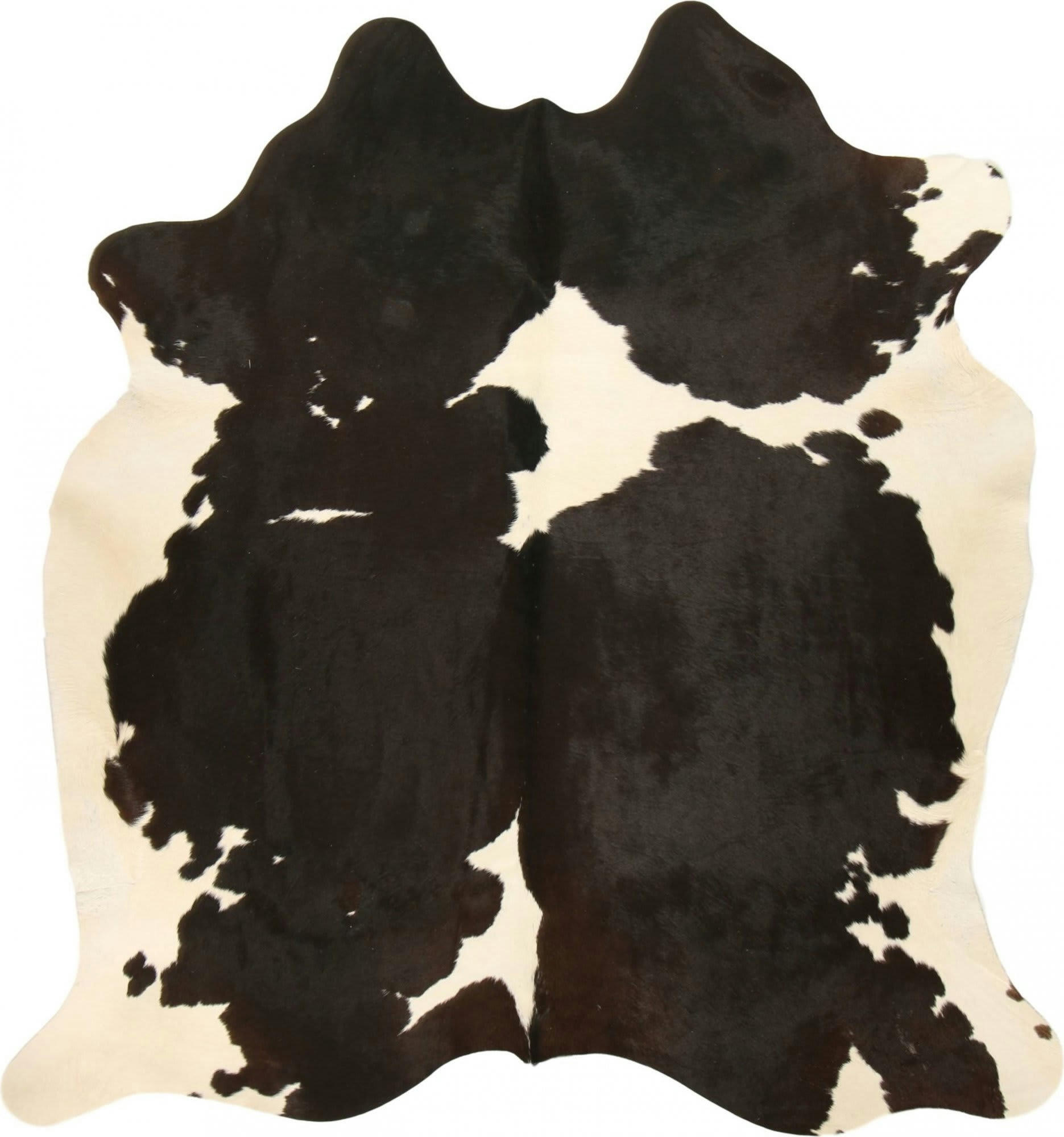 COW - Tapis peau de vache noir et blanc 220 x 180 cm