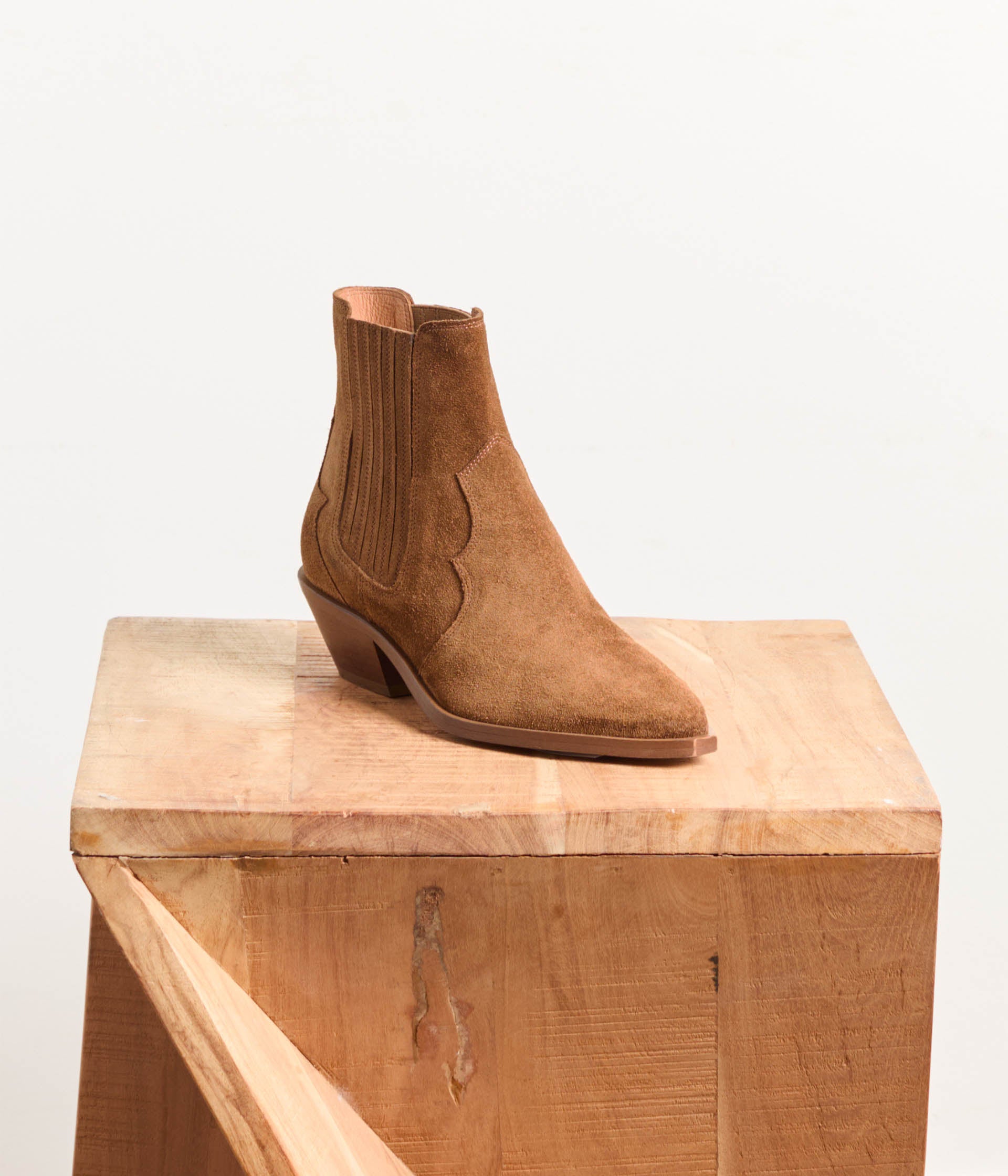 Boots western camel Travis