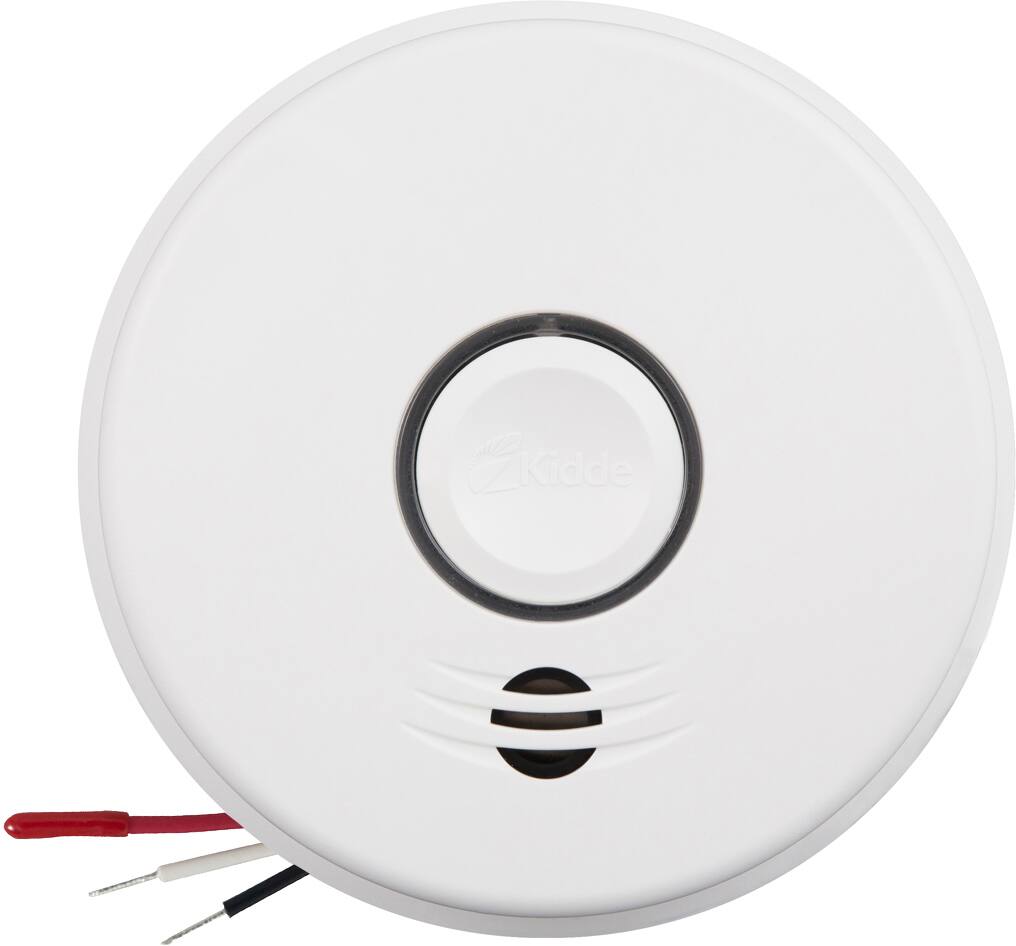 Kidde Hardwired Wireless Talking Smoke and Carbon Monoxide (CO) Alarm With 10-Year Sealed Battery