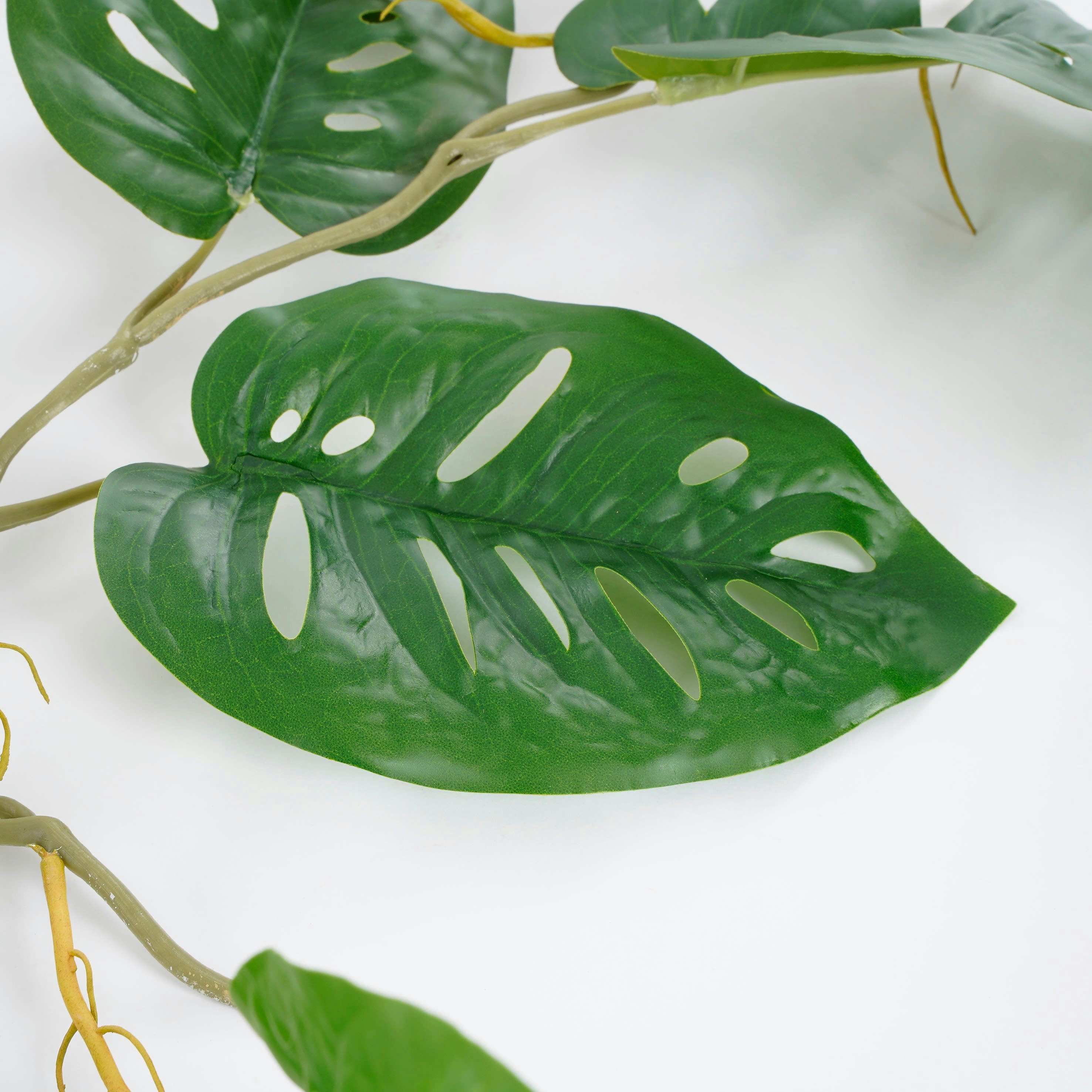 - Monstera guirlande de plante artificielle L115