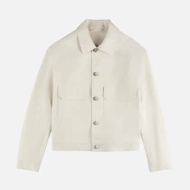 Shirt Jacket in cotton twill