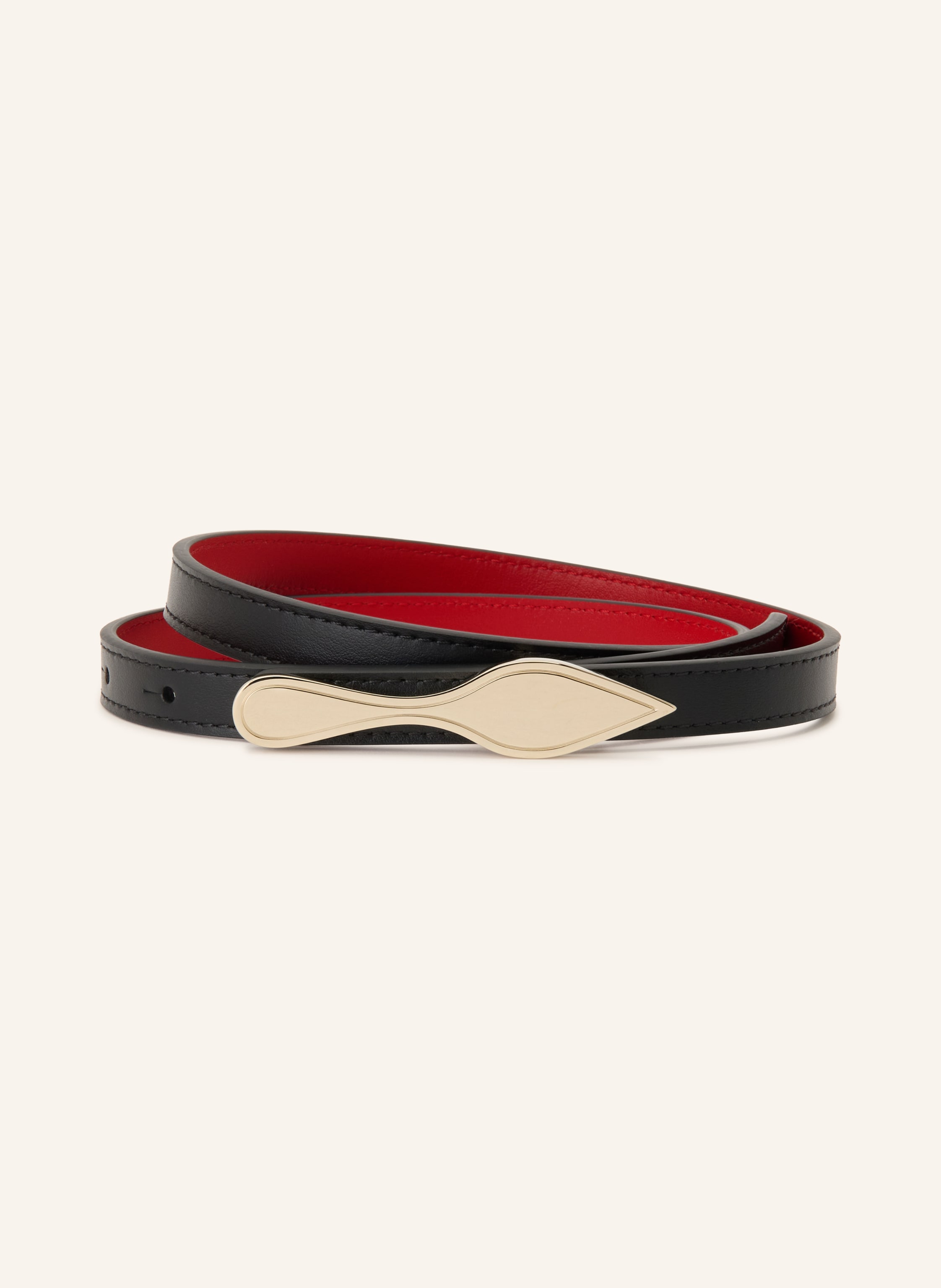Christian Louboutin Ledergürtel BETTINA zum Wenden