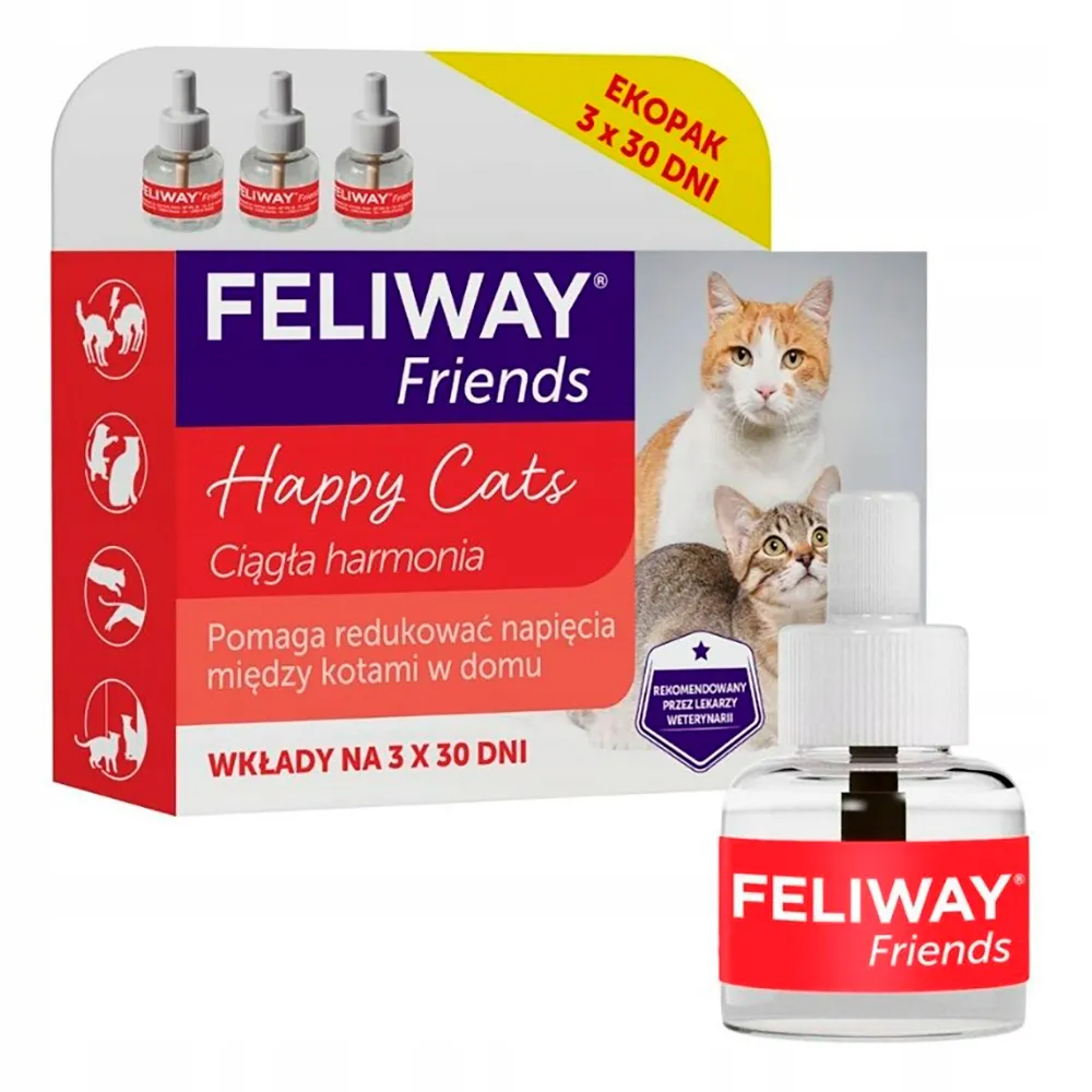 Feliway Friends 3x48ml refill
