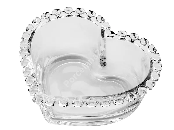 Salaterka szklana 13,5 cm Altom Design - Serce 07.LOV.6947