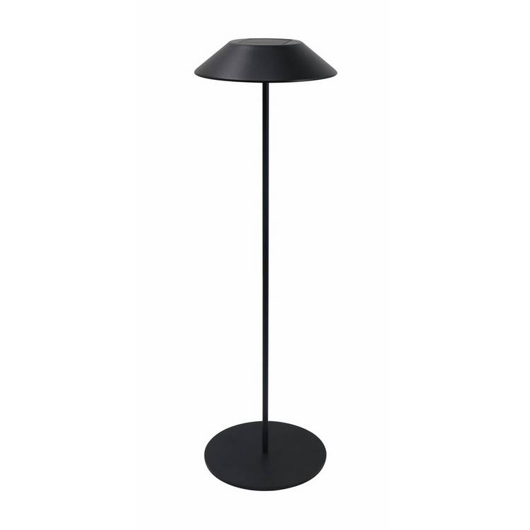 Habitat Metal Solar Light - Black