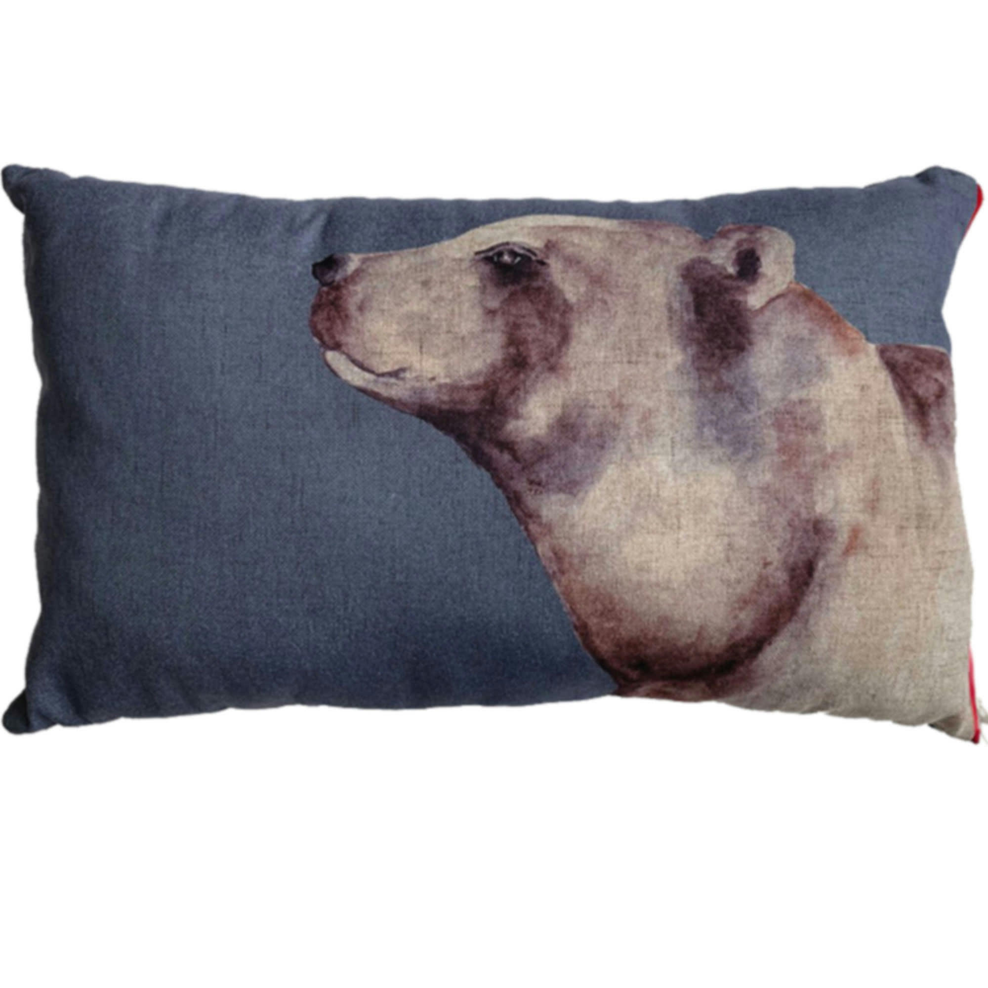 - Coussin rectangulaire ours - 30x15x50cm