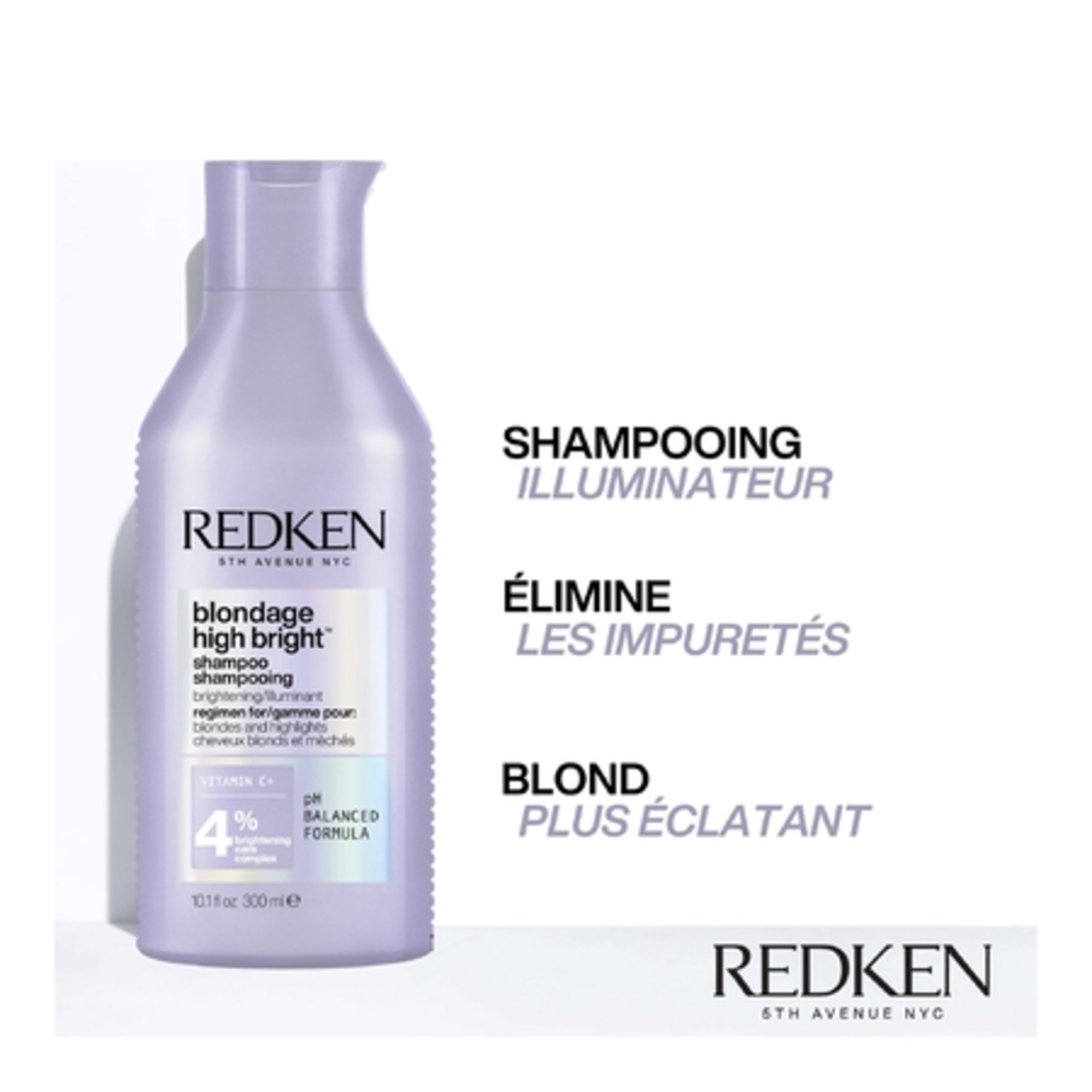 BLONDAGE HIGH BRIGHTShampooing éclat pour cheveux blonds