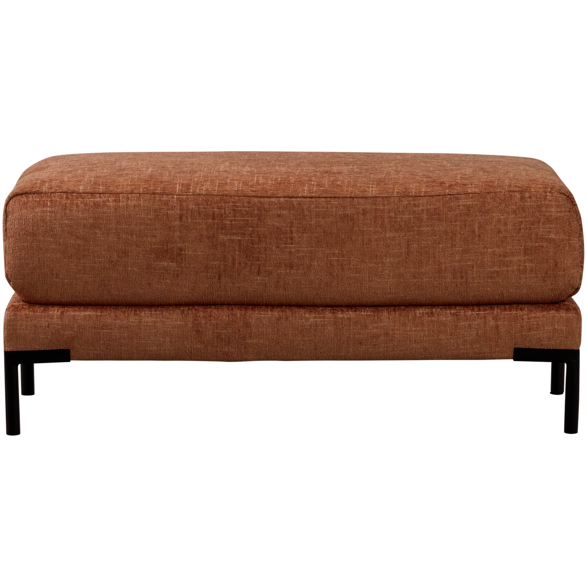 vtwonen poef Couple - Polyester - Rust Melange - 44x50x100