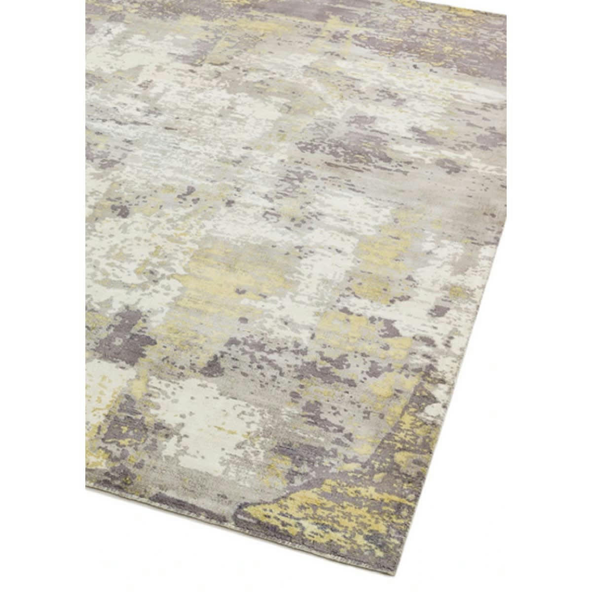 BYGAT - Tapis moderne fait main en Viscose Or 200x290 cm