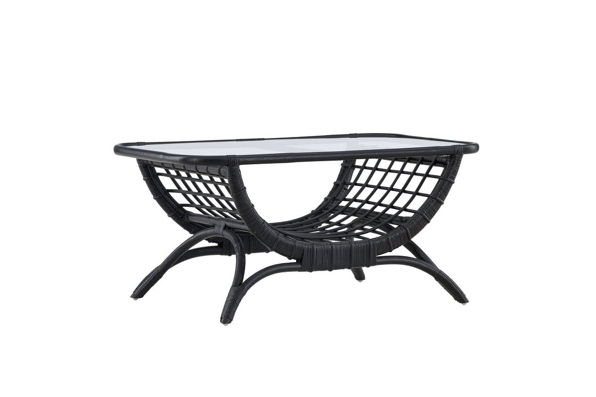 Rebellenclub Tuin Salontafel Quarto - 96 x 60cm - Zwart