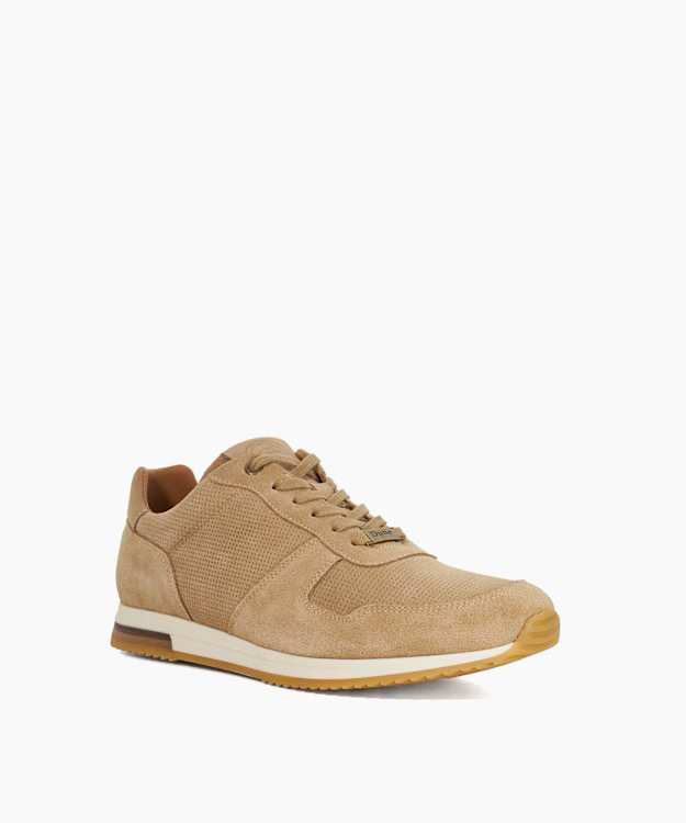 Trilogy Sand - Lace-Up Runner Trainers