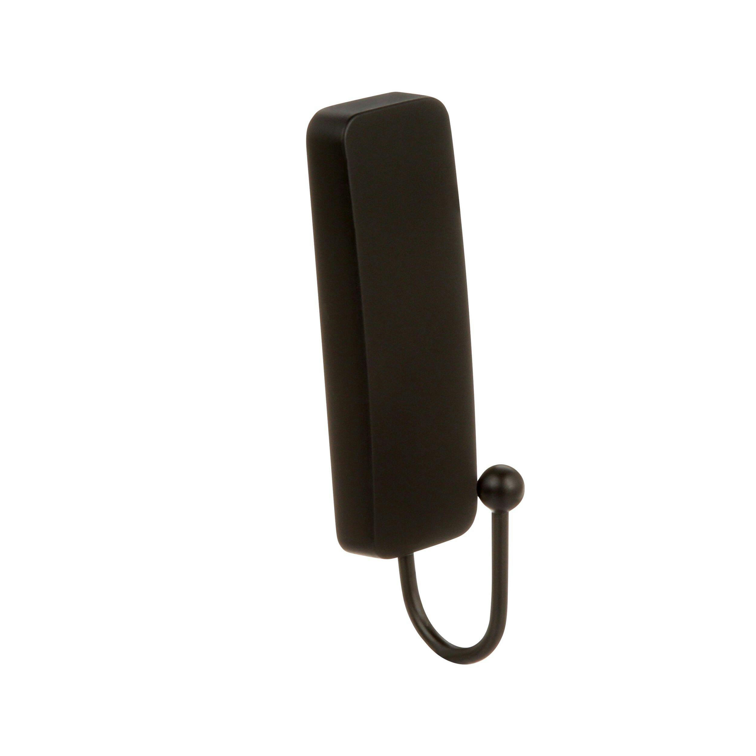 Command Bath Medium Hooks, Matte Black