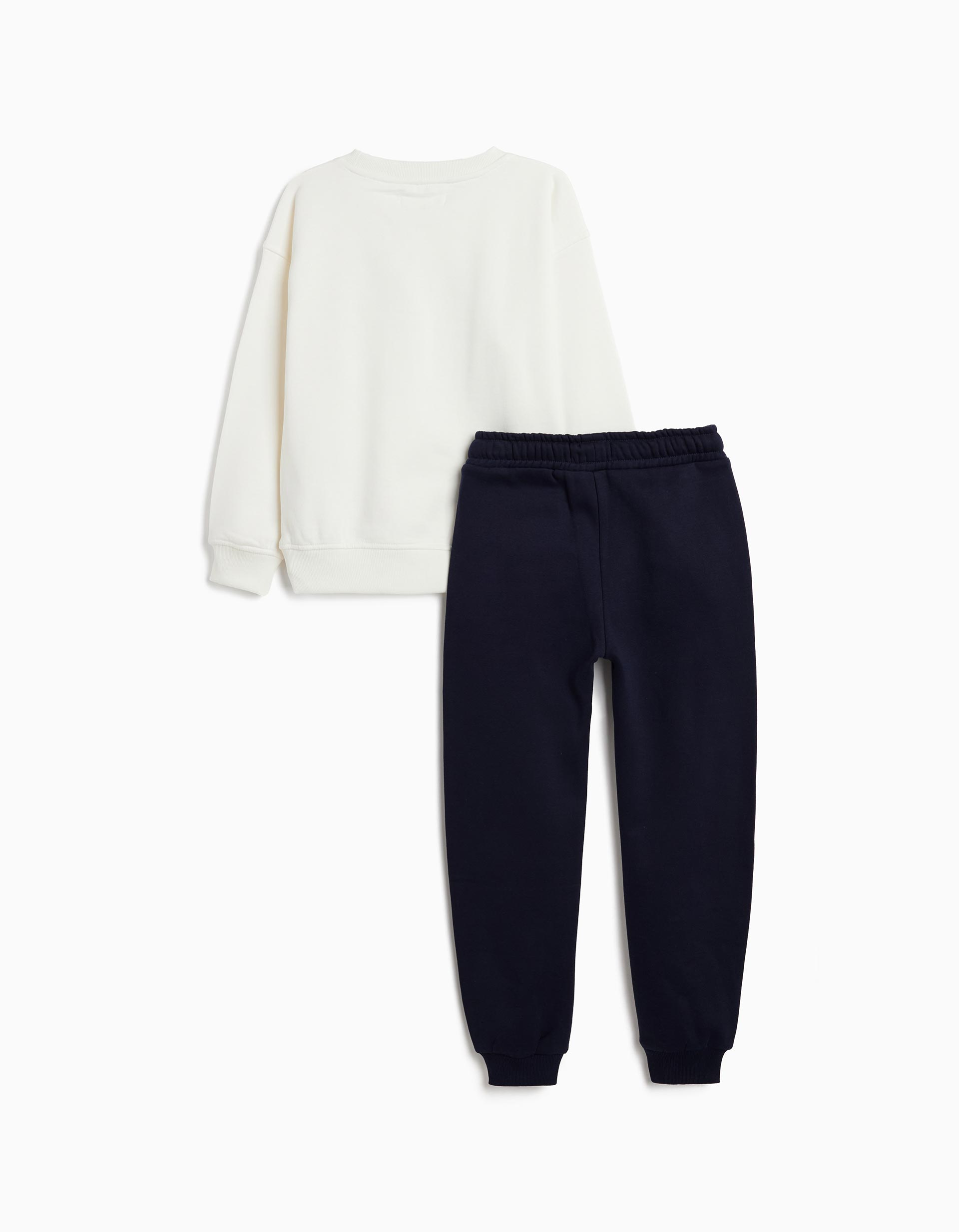 Conjunto de Jogging, Menino, Branco