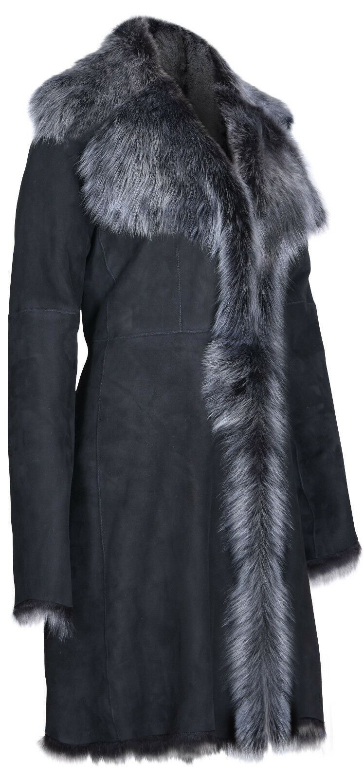 Infinity Leather Toscana Sheepskin Suede Trench Coat-Rochester