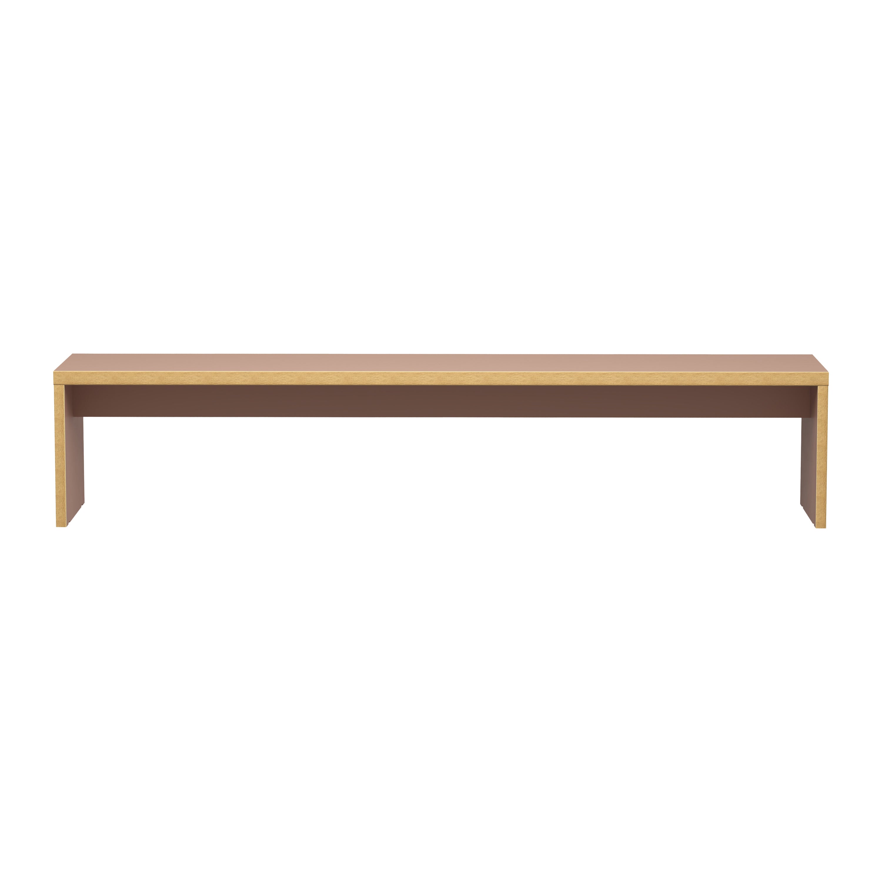 HKliving Bench Bankje B 220 cm - Clay