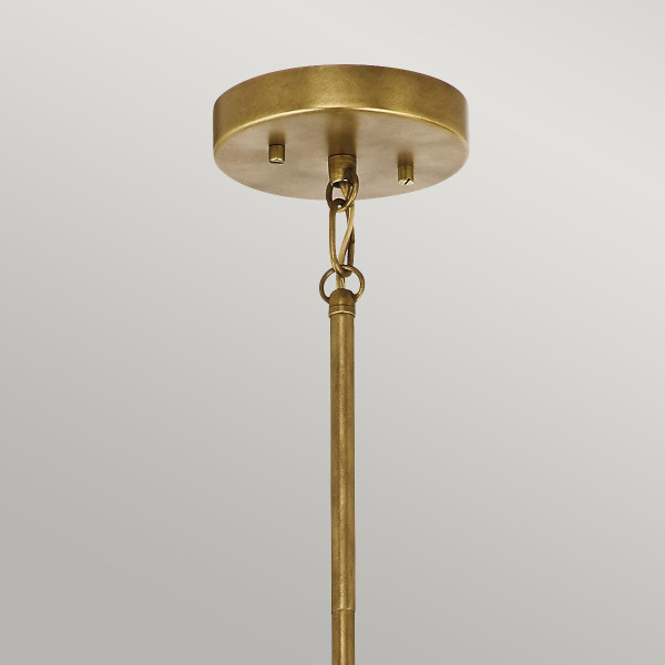 Lampa wisząca naturalny mosiądz Aster 3xE14x60W Kichler