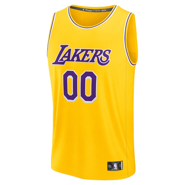 Los Angeles Lakers  Youth Custom Fastbreak Jersey - Icon - Gold