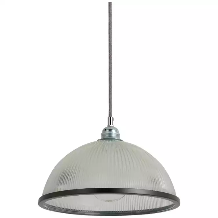 Habitat Eumee Clear Glass Easy Fit Lampshade - 30cm