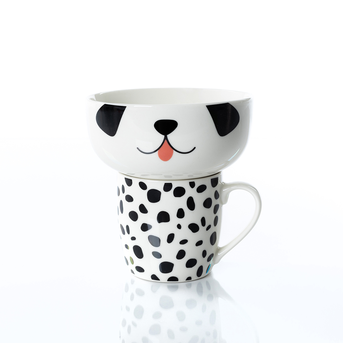 Conjunto de caneca e tigela PUPPY LOVE
