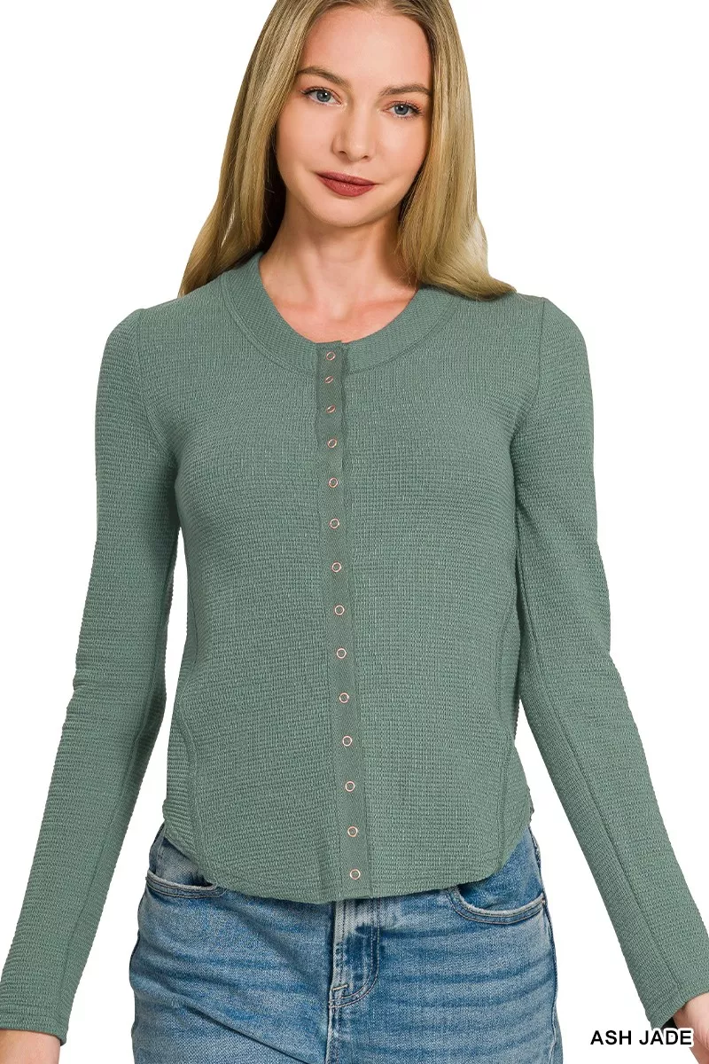 Double Knit Snap Button Shirts