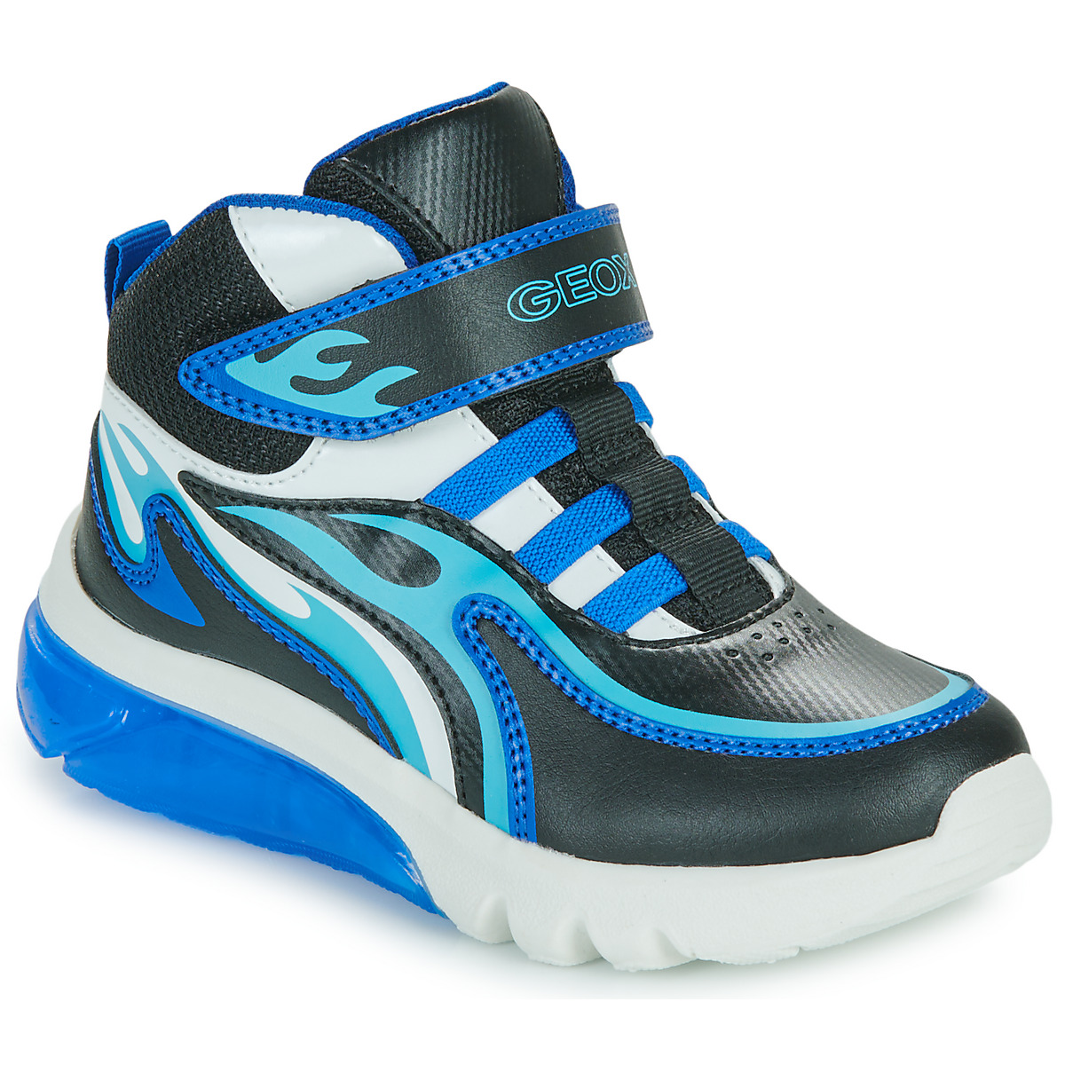 Geox - J CIBERDRON BOY - Black / Blue