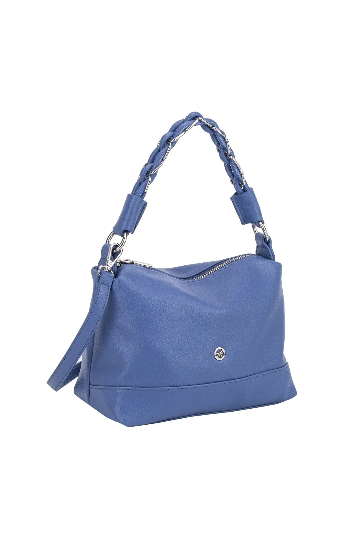 Daisy Medium Shoulder Bag in Blue