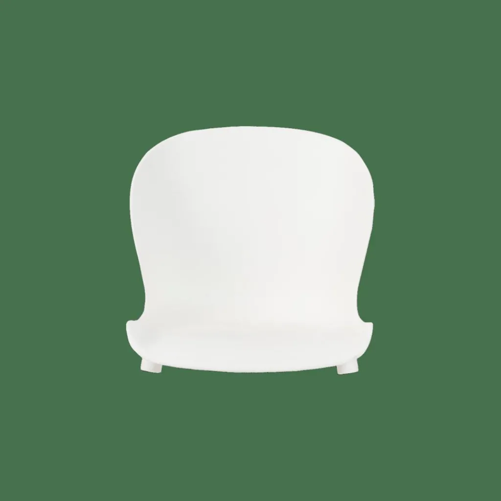 Chaises De Salle À Manger|Chaises De Jardin^CASA FRIDA Coque D&rsquo;assise Blanc, Naturel