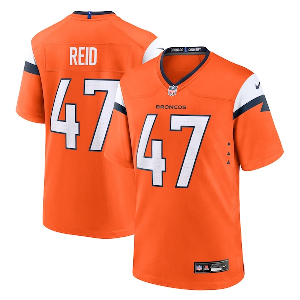 Karene Reid Denver Broncos Nike Team Game Jersey -  Orange