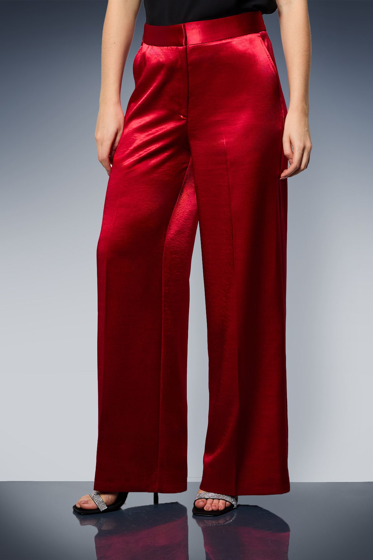 Dorothy Perkins Satin Wide Leg Trousers