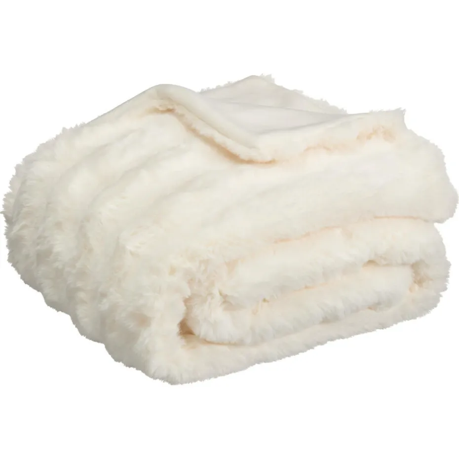 Kwantum Plaids | Plaid Aussois Crème 130×160 Cm Creme