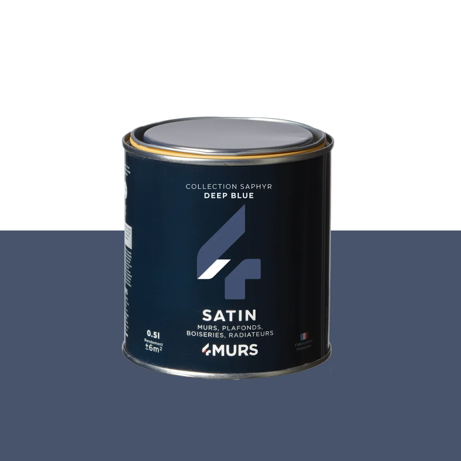 Saphyr Peinture Peinture deep blue Satiné 0,5 L