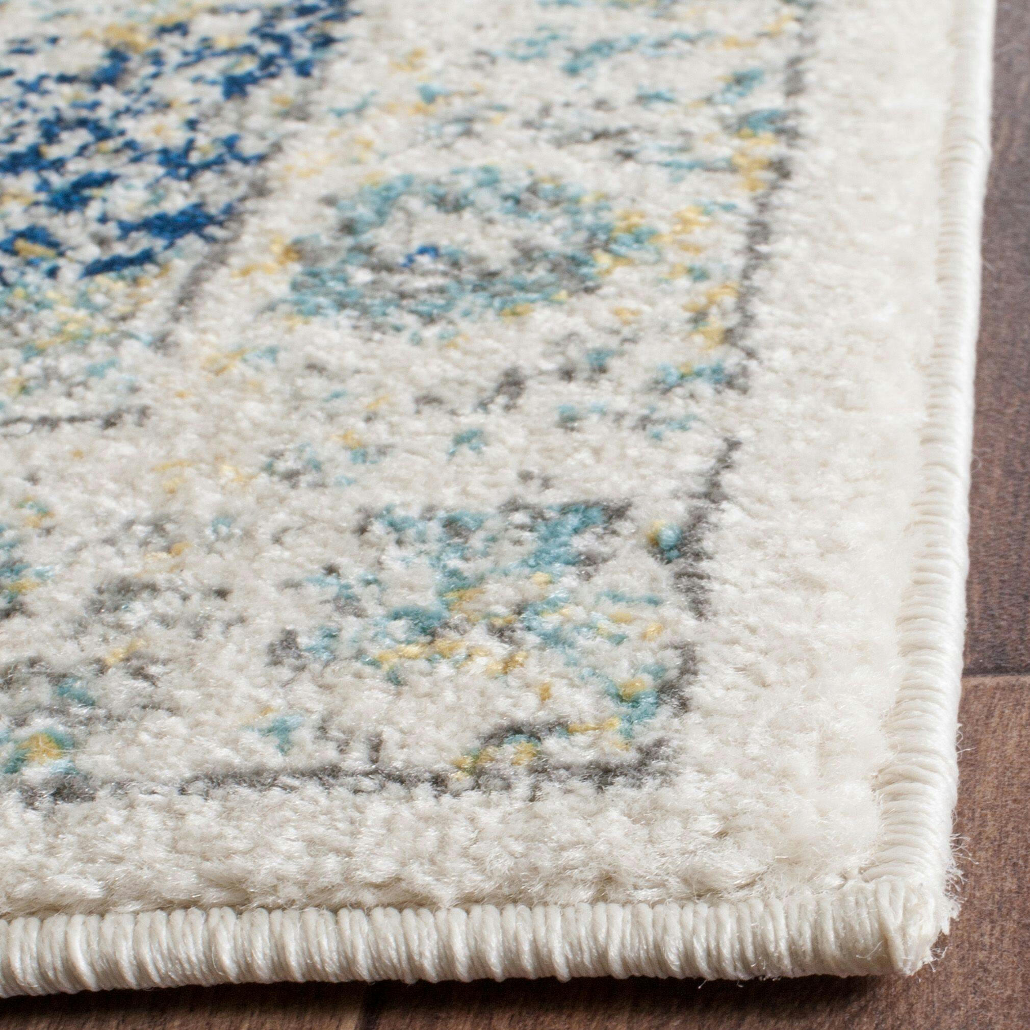 Safavieh Evoke 220 Rug, Ivory/Blue