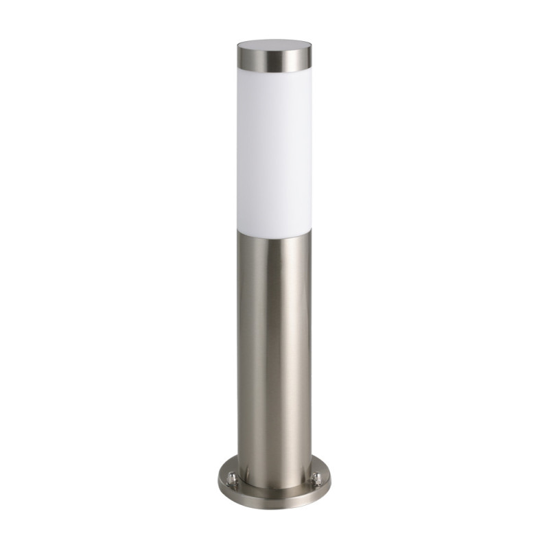 Borne extérieure Helsinki en acier inoxydable 45 cm E27 12 W EGLO