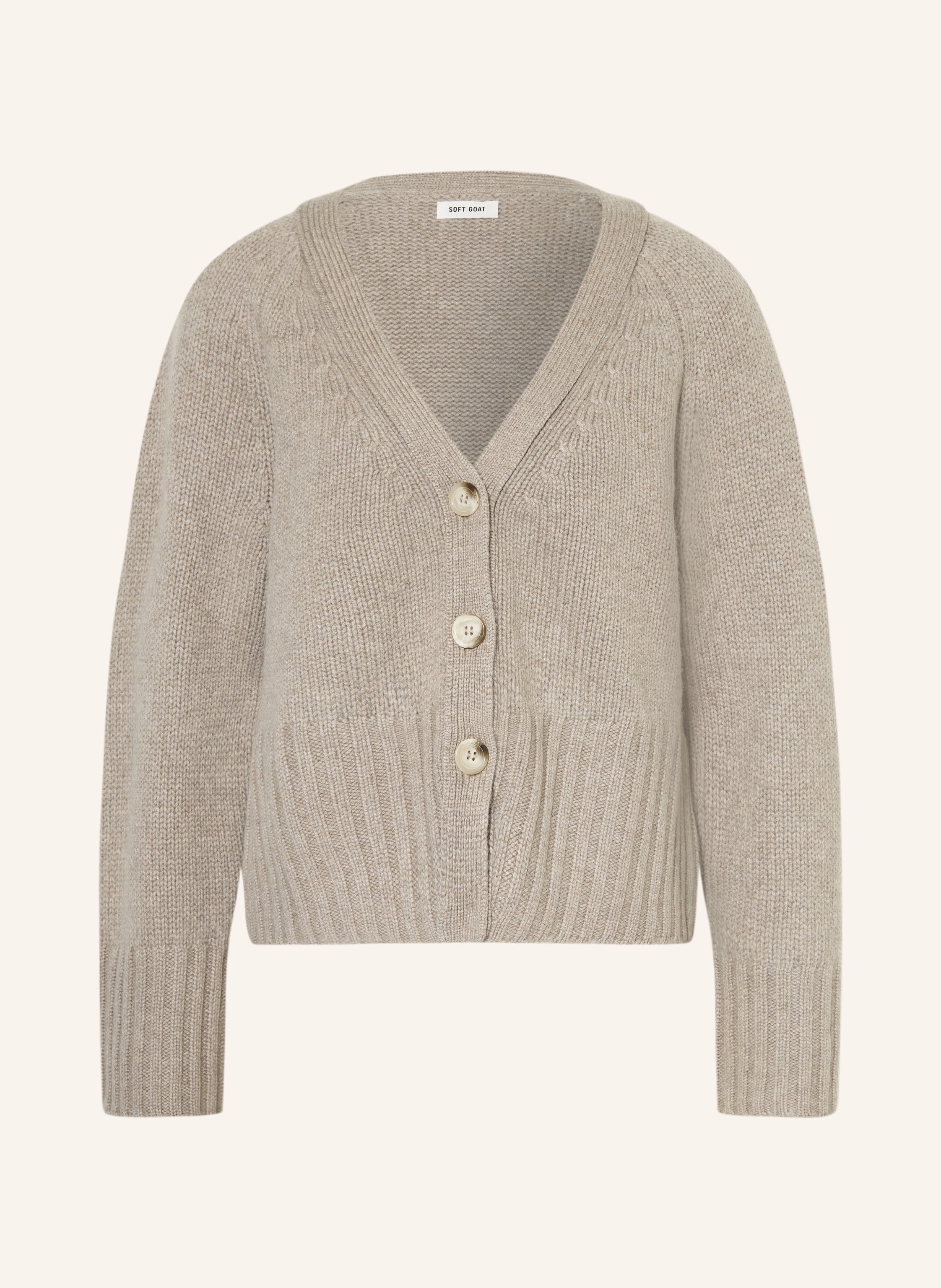 SOFT GOAT Strickjacke aus Cashmere