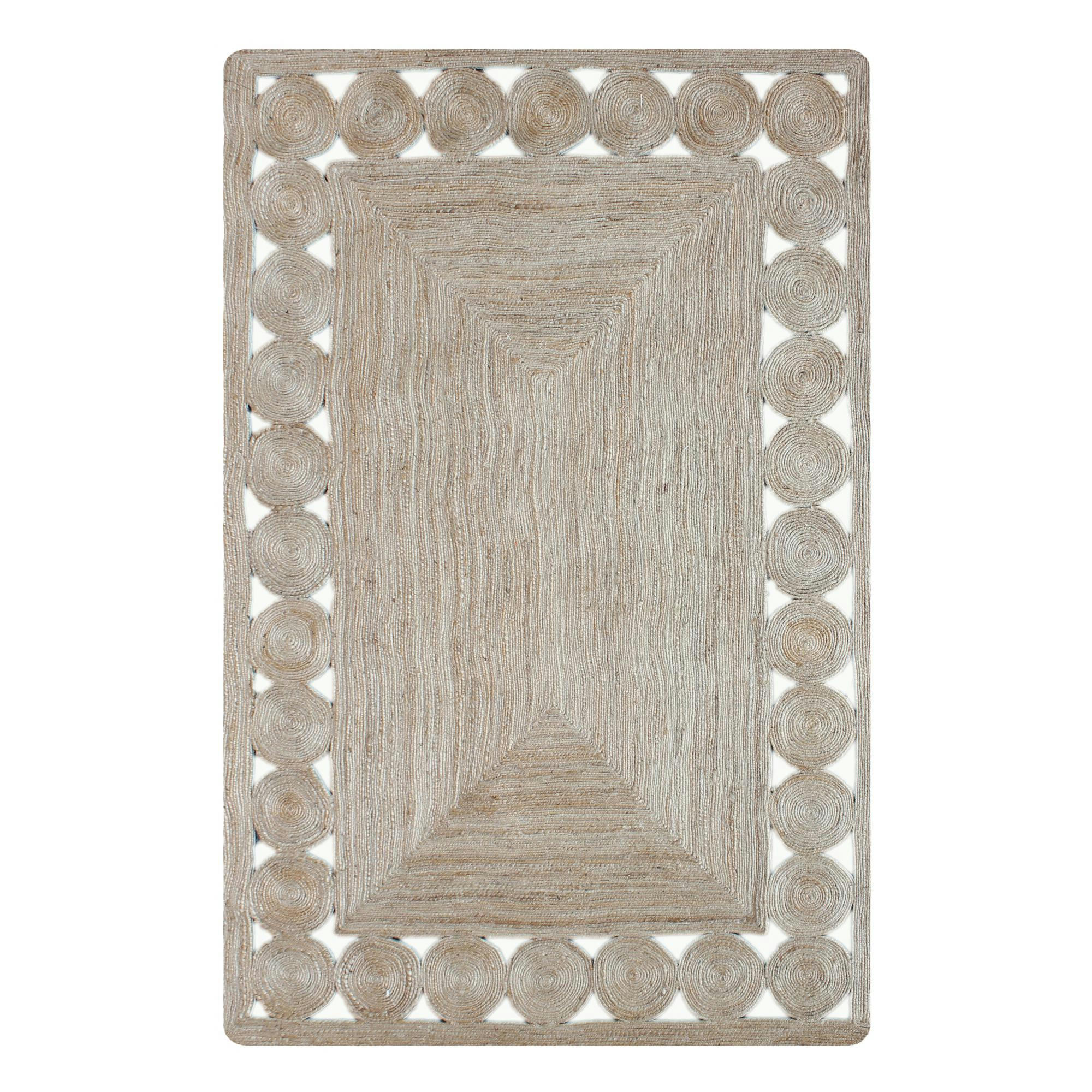 BEGONIA - Tapis  en jute naturel 160 x 230