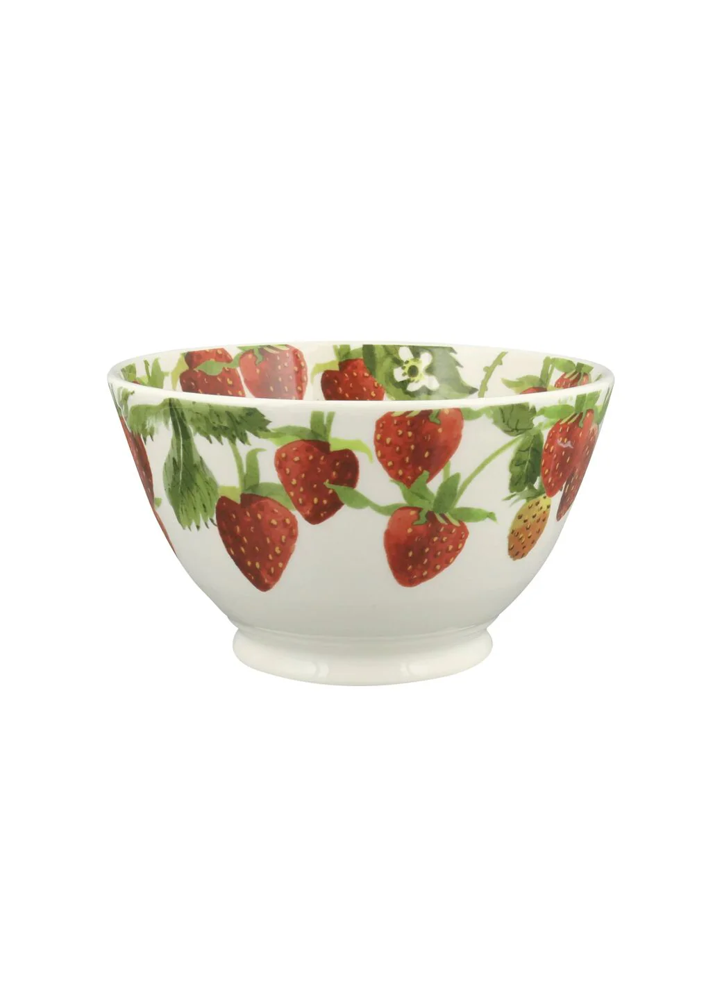 Strawberries Medium Old Bowl