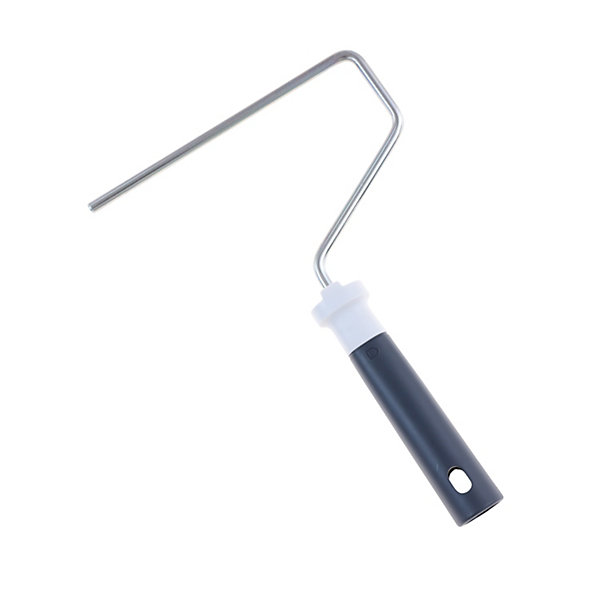 Monture pour rouleau GoodHome acier gris L.180 x Ø.8 mm