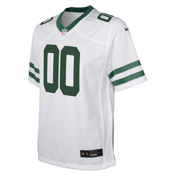 New York Jets Nike Youth Legacy Custom Game Jersey - White