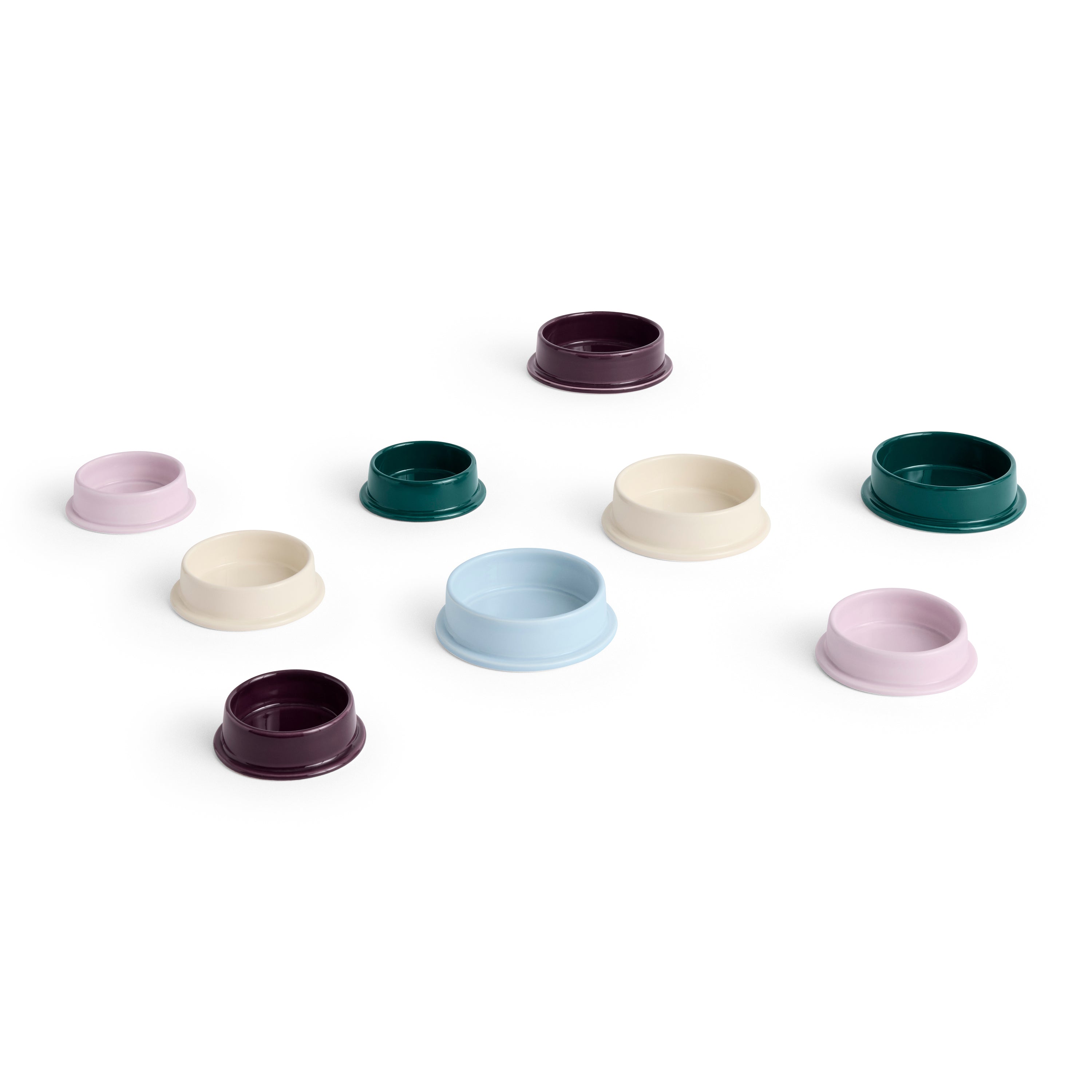 HAY Column Kandelaar Ø 11 cm - Pale Pink