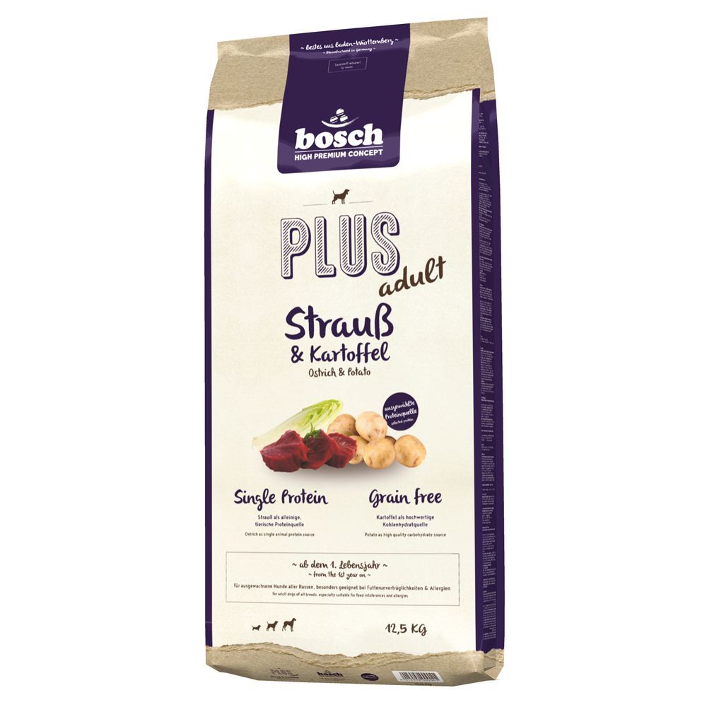 bosch Plus Ostrich & Potato HPC Dry Dog Food