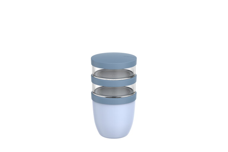 Ellipse lunchpot 3-delig 500 ml   200 ml   200 ml &ndash; Nordic blue