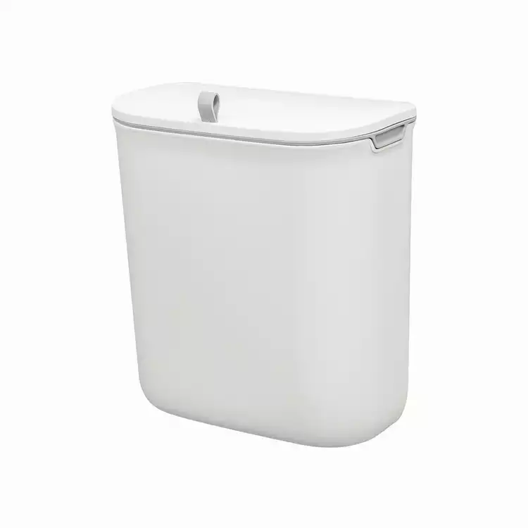 Black   Decker 7.6 Litre Cupboard Bin - White