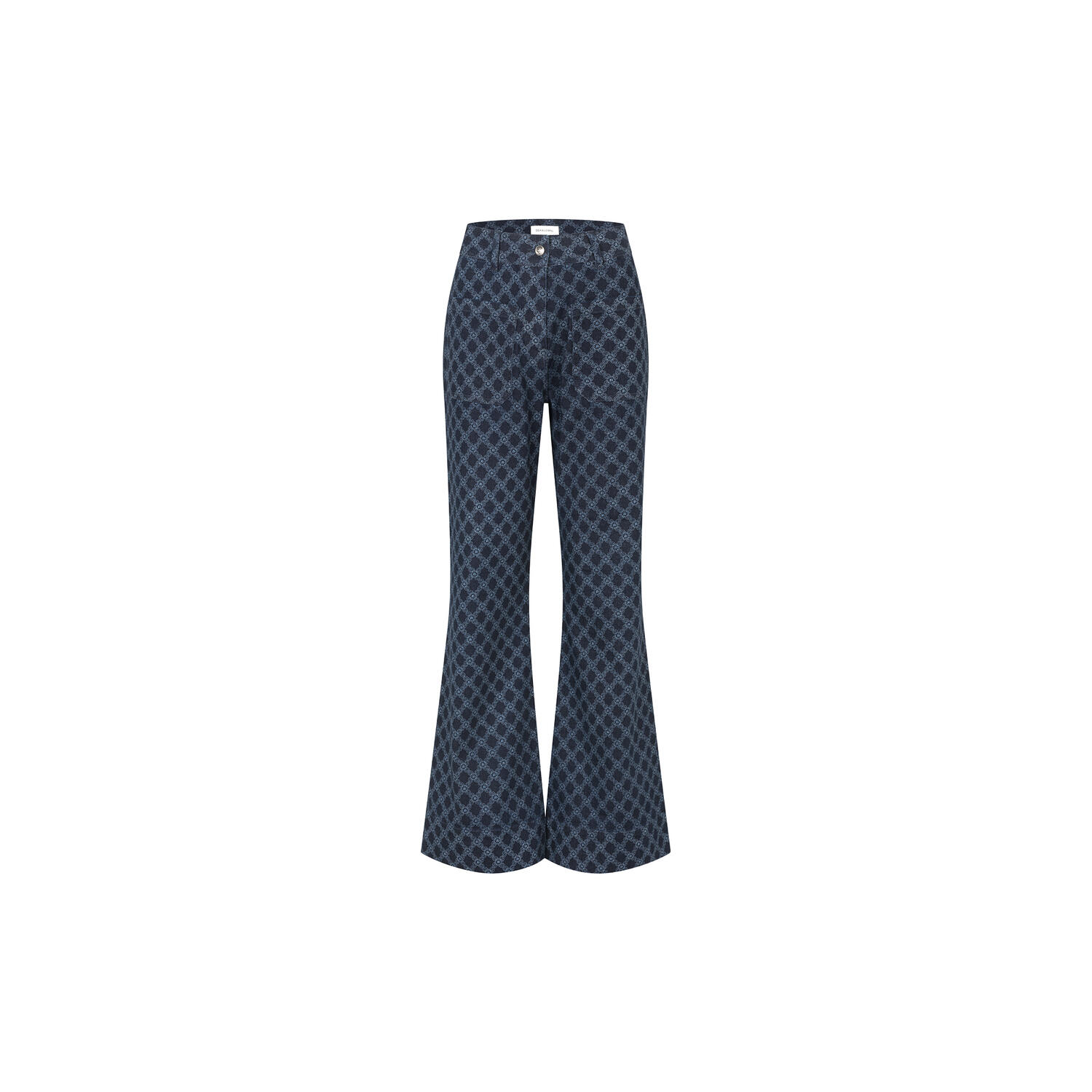 JuliannaDEA Trousers Flared, grand kudibal midnight