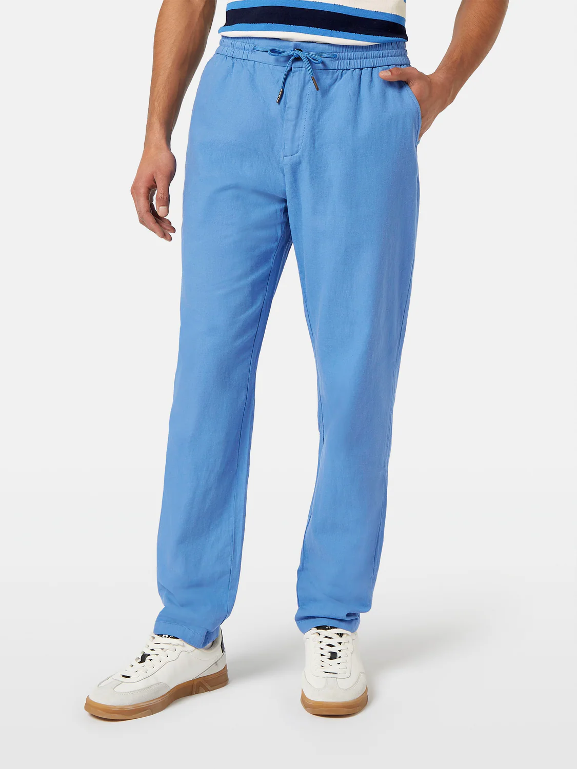 Warren Cotton Linen Straight Jogger