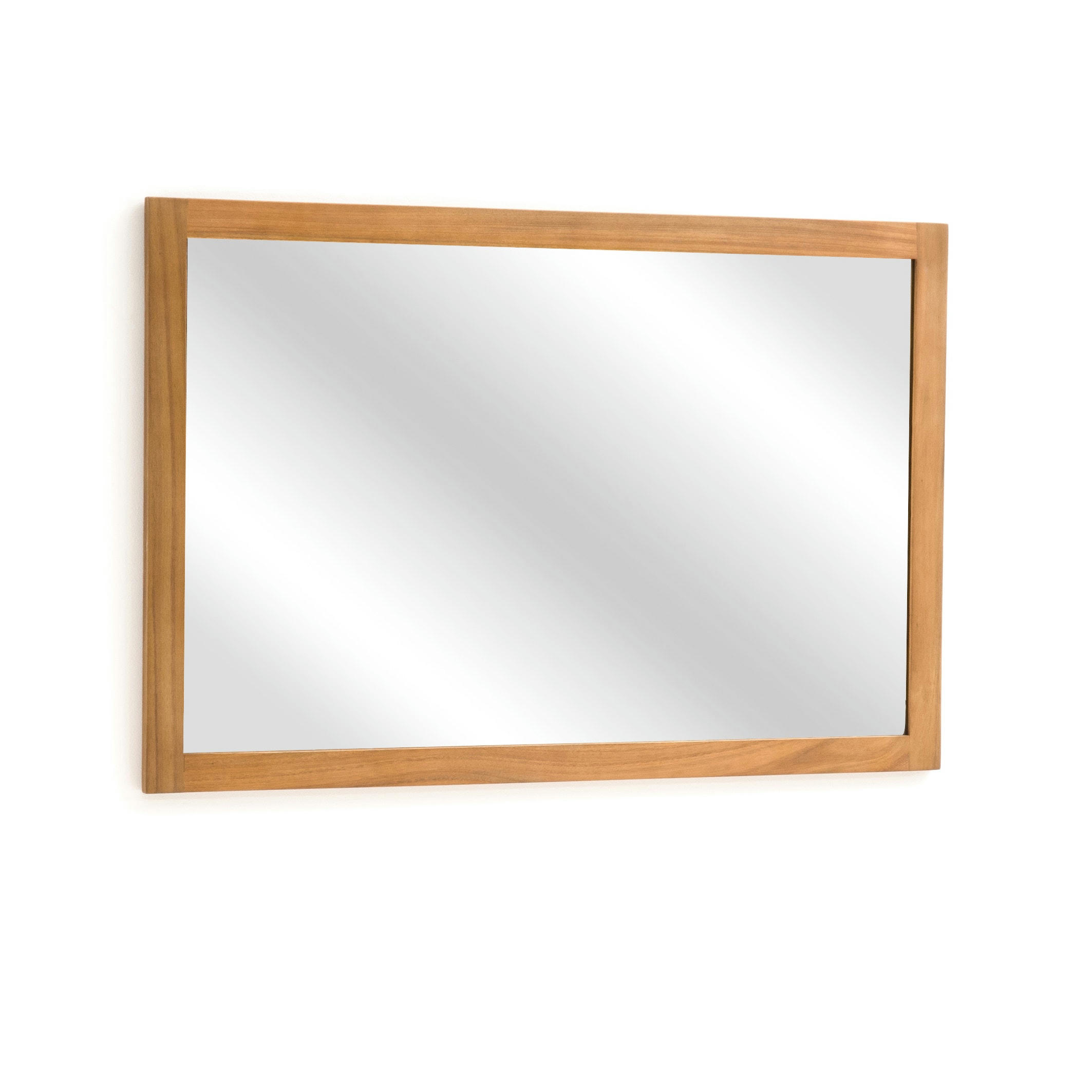 Miroir de salle de bain forme rectangulaire, 90 cm