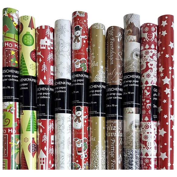 Geschenkpapier, 2 m x 70 cm