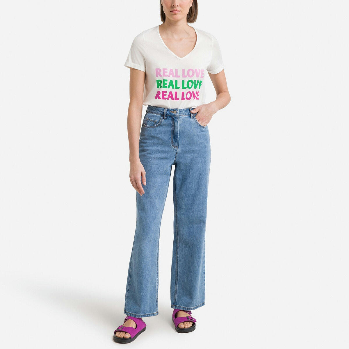 Tshirt manches courtes, motif devant